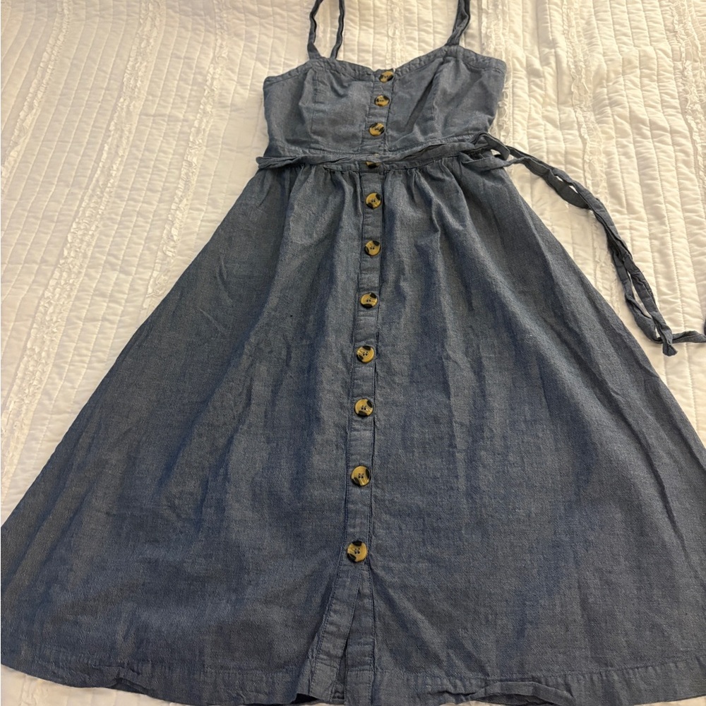 Time and Tru Denim Blue Dress